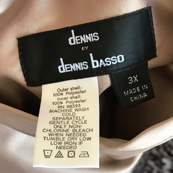 DENNIS BASSO Reversible Leopard Print Jacket Trench Coat Women’s Plus Size 3X - Picture 16 of 16